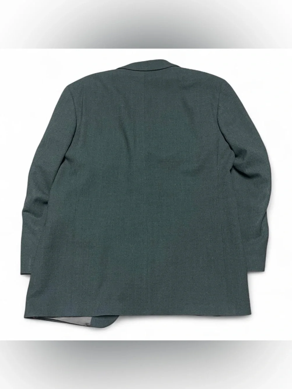 Hugo Boss Blazer Sport Coat Mens 40 R 100% Virgin Wool Dark Green Jacket - Picture 5 of 9